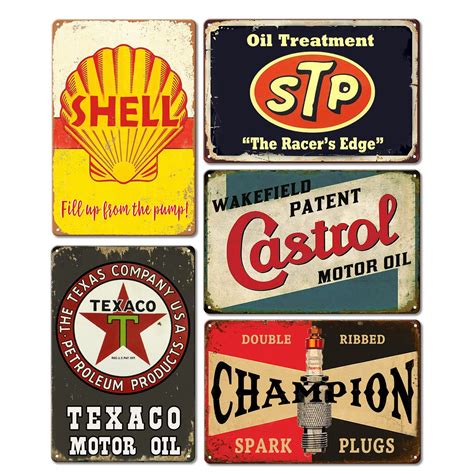 vintage garage signs